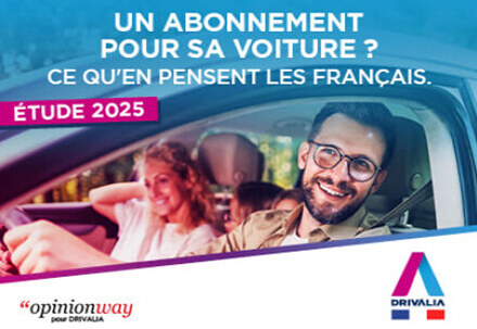 Sondage Opinion Way : 1 Français sur 4 séduit par l'abonnement automobile