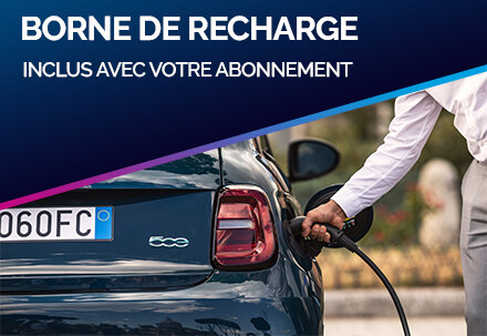 Borne de recharge inclus