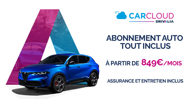 Offre exclusive CarCloud Drivalia jusqu'au 30 avril