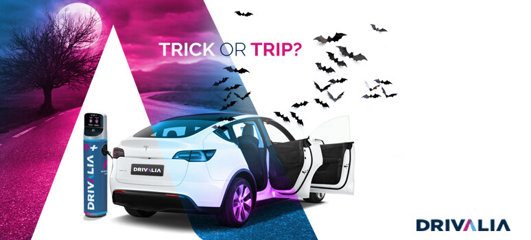 Drivalia : Offre Halloween location Tesla