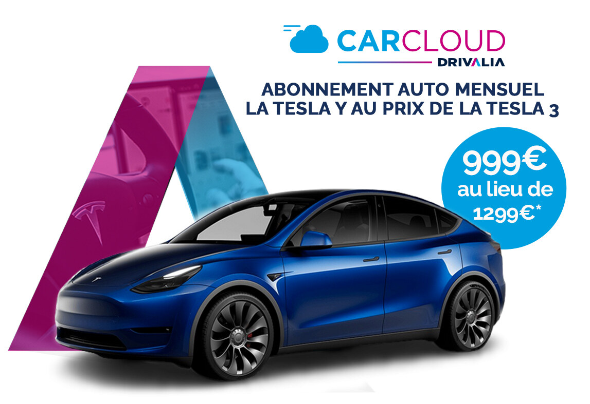 Abonnement CarCloud Tesla  Y