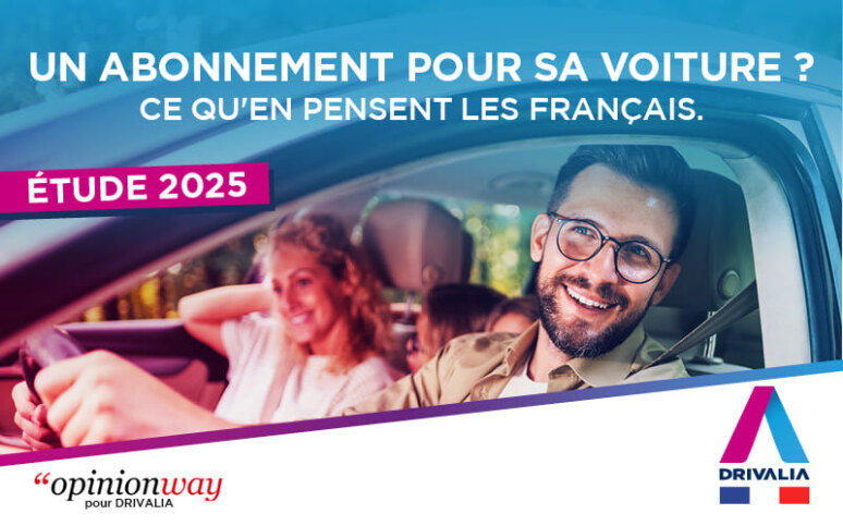 Etude OpinionWay x Drivalia 2025 - Abonnement auto mensuel 