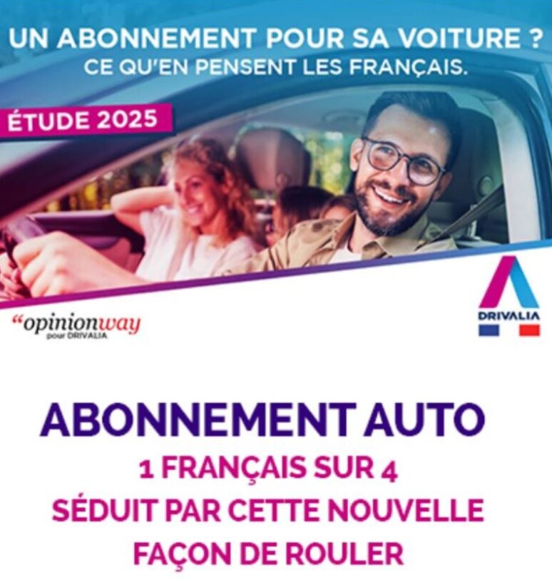 Etude OpinionWay pour Drivalia