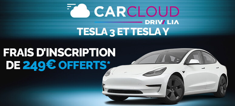 Offre novembre carcloud tesla 3 tesla Y