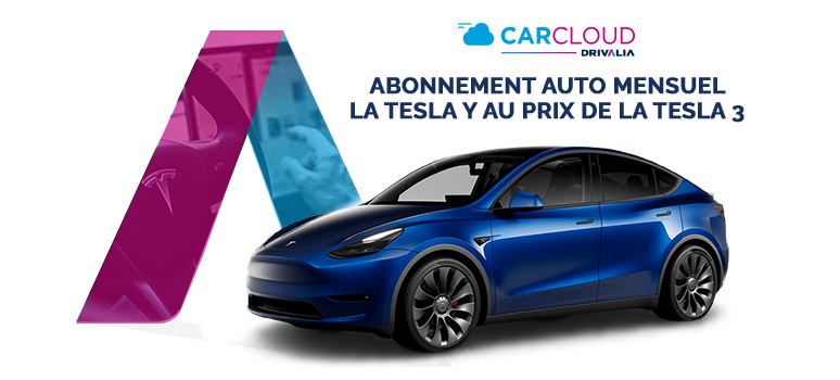 Profitez de l'offre CarCloud Tesla Y jusqu'au 28 février