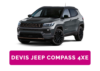 Jeep Compass 4xe hybride rechargeable
