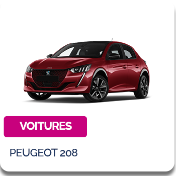 Location voiture Peugeot 208