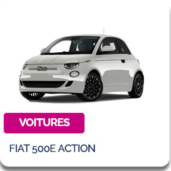 Location Fiat 500e Action
